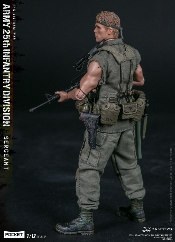 DAM-PES005] 1/12 ARMY 25th Infantry Division Private Sergeant