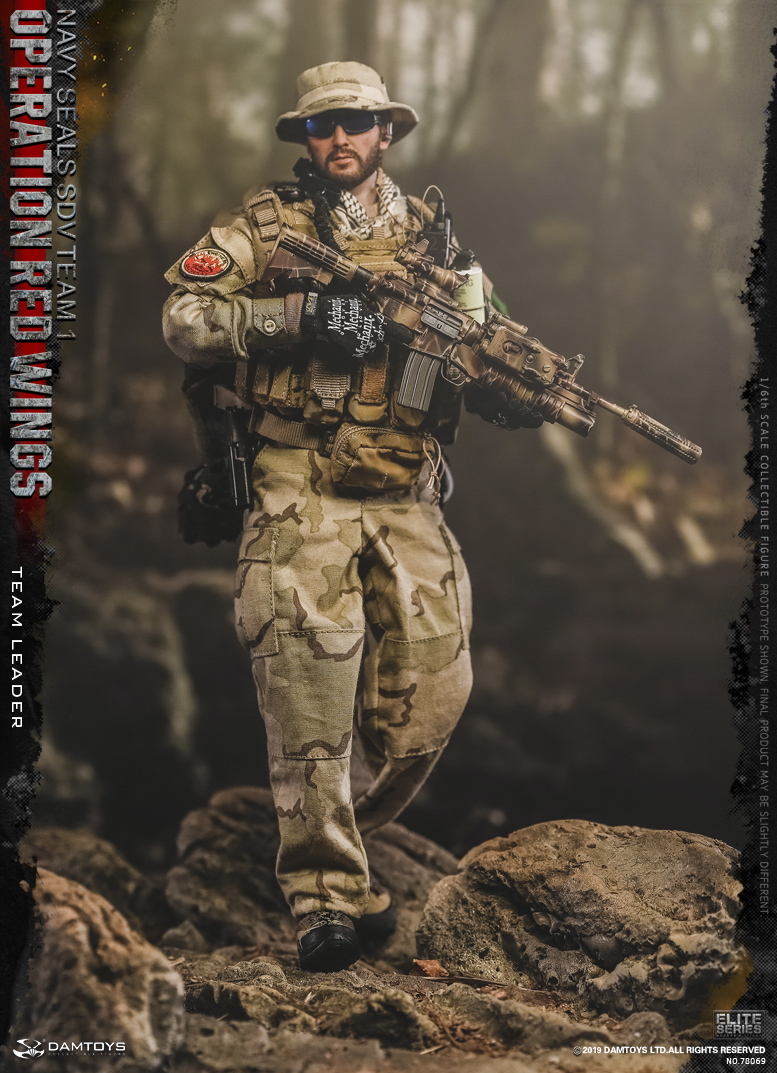 DAM-78069] 1/6 Operation Red Wings NAVY SEALS SDV TEAM 1 Team