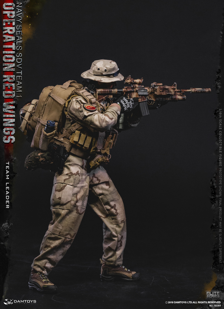 1/6 フィギュアOPERATION REDWINGS TEAM LEADER DAMTOYS 1/6 Operation Red Wings NAVY SEALS SDV TEAM 1 Team