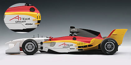 2007 A1 GP プロモカー 1/18 1:18 AUTOart F1 equational racing A1GP 2007 PROMO CAR model