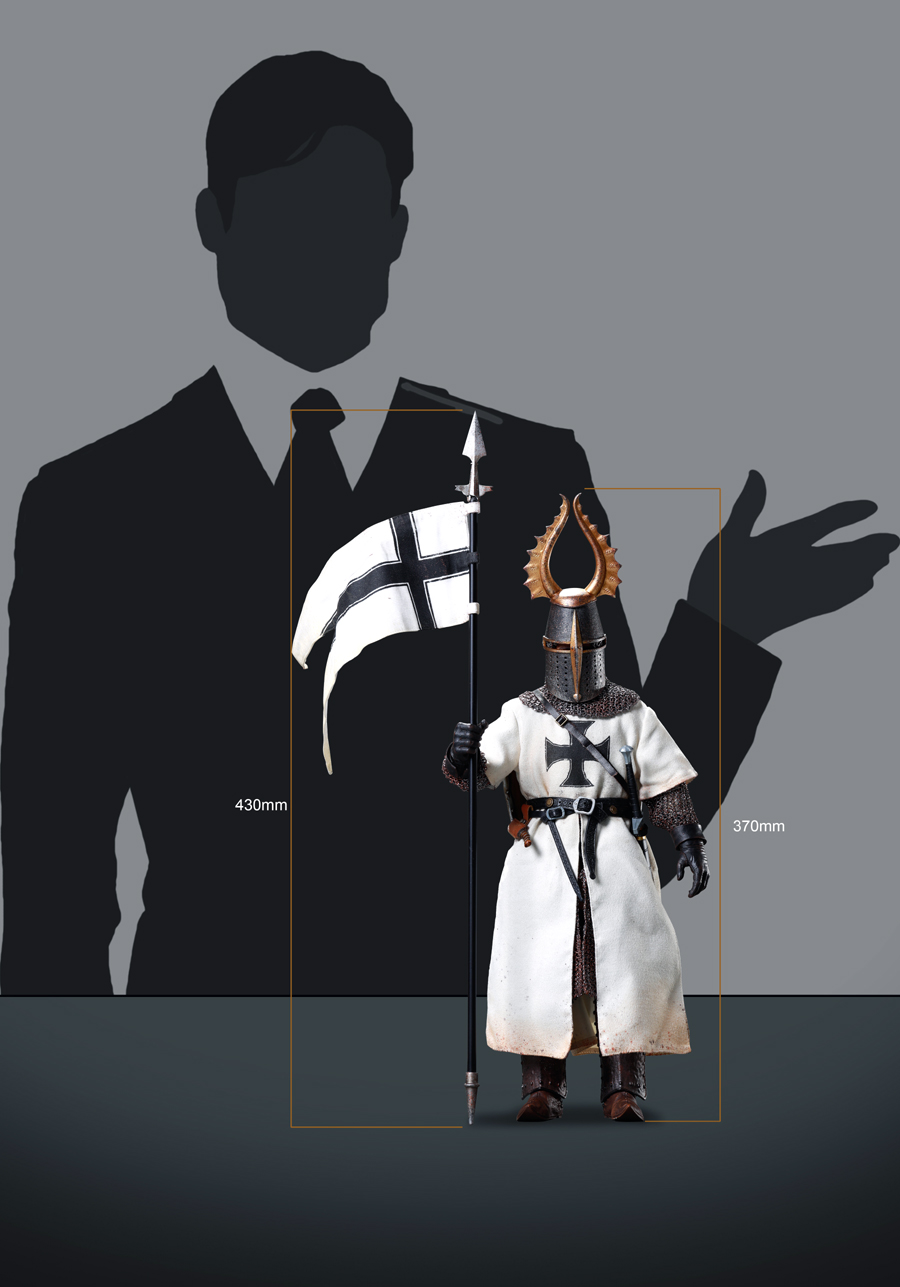 【coomodel】SE055 チュートン騎士団 【1/6スケールフィギュア】 CM-SE055] HERALD OF KNIGHTS TEUTONIC 1:6 Figure by COO Model