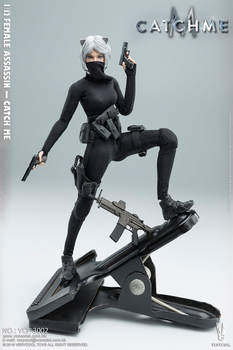 VERYCOOL VCF-3002 1/6 フィメールアサシン キャッチ・ミー VCF-3002] 1:12 Palm Treasure Series Female Assassin Catch Me