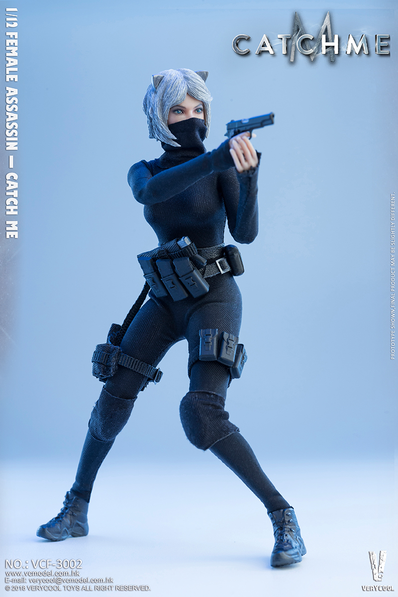 VCF-3002] 1:12 Palm Treasure Series Female Assassin Catch Me