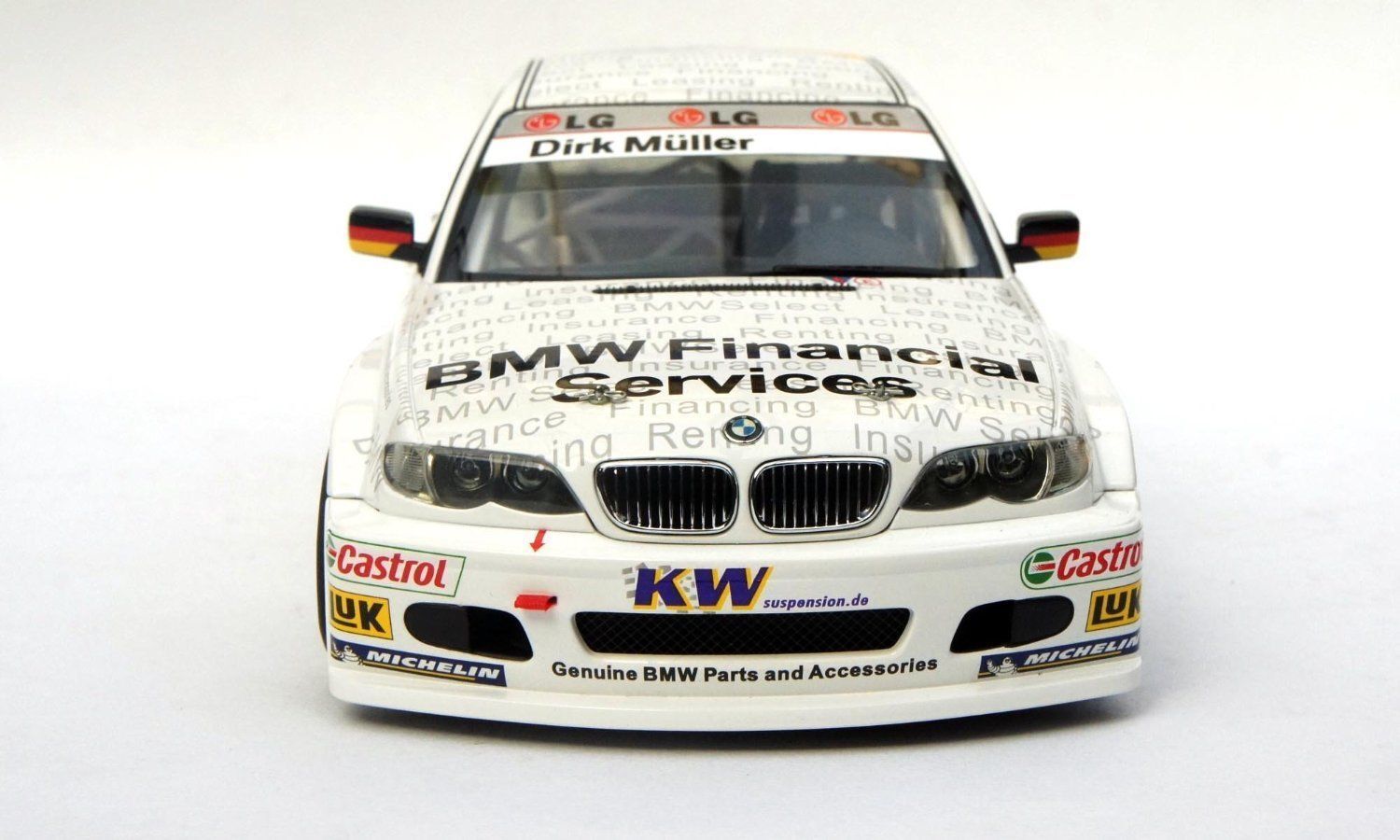 AUTO-80543] AUTOART 1/18 BMW 320i (E46) WTCC 2005 D. Muller #43 