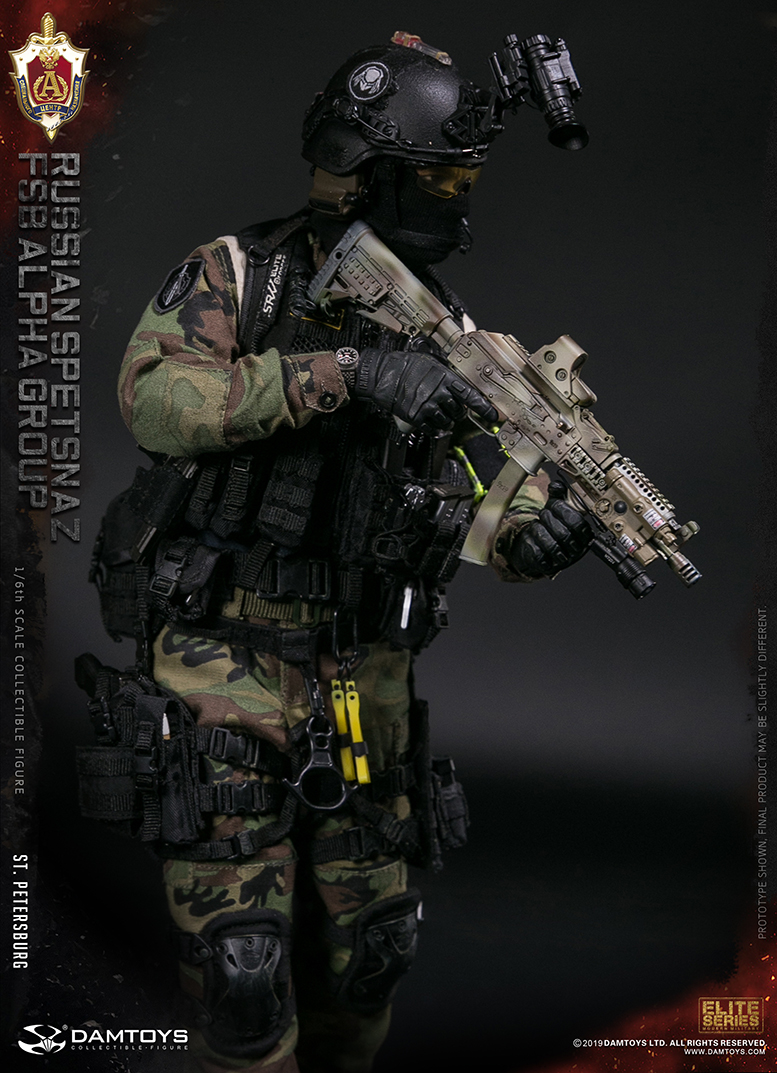 DAM-78071] 1/6 Russian Spetsnaz FSB Alpha Group St