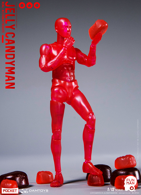 DAM-DPS03] 1/12 Funman Jelly Candyman Action Figure by Dam
