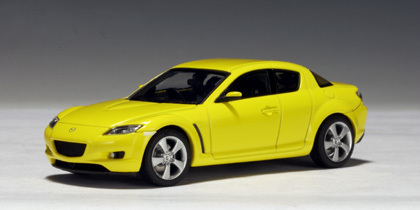 AUTOART 1/43 Mazda RX-8 - Lighting Yellow