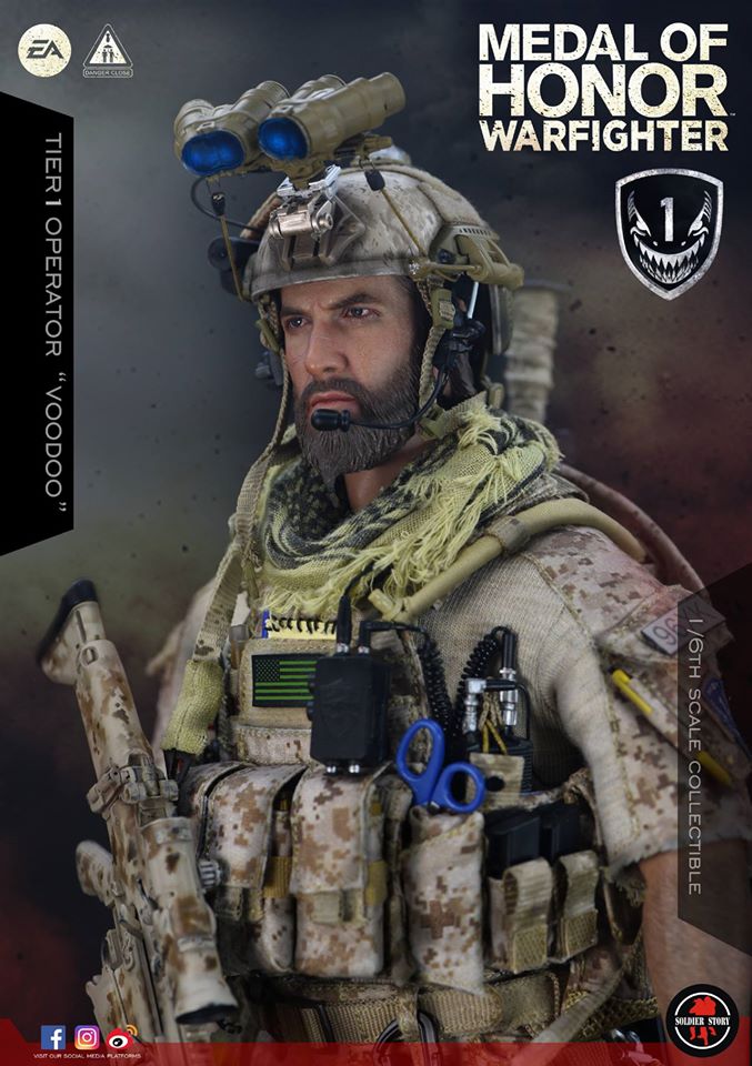 SS-106] 1/6 Medal Of Honor Navy SEAL Tier One Operator