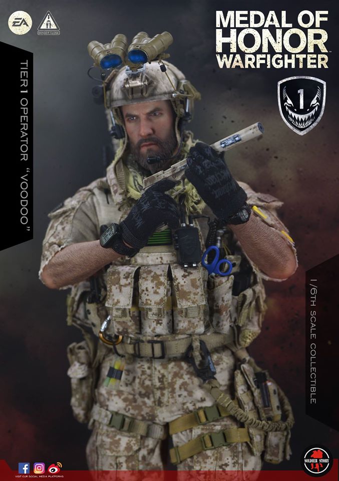 [SS-106] 1/6 Medal Of Honor Navy SEAL Tier One Operator 