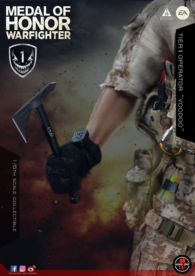 SS-106] 1/6 Medal Of Honor Navy SEAL Tier One Operator 