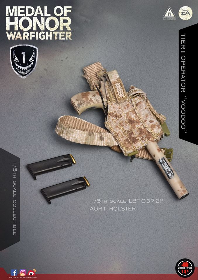 ミリタリー 1/6 Navy SEAL Tier One Operator Voodoo Soldier Story Medal Of Honor Navy SEAL Tier One Operator