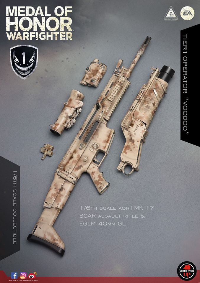 SS-106] 1/6 Medal Of Honor Navy SEAL Tier One Operator