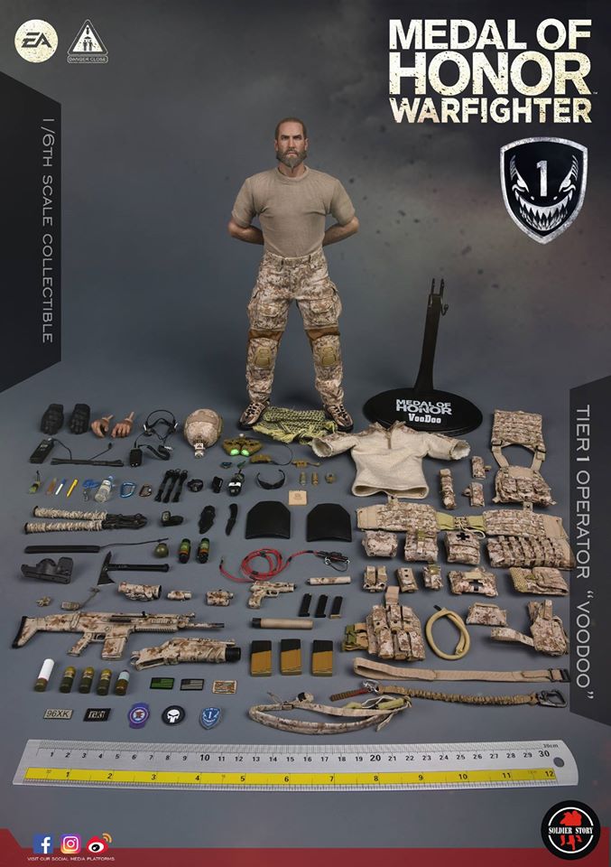 ミリタリー 1/6 Navy SEAL Tier One Operator Voodoo 1/6 Navy Seal Tier One Operator Voodoo | eBay