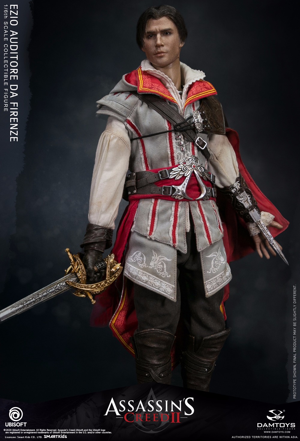 DMS012] 1/6 Assassin's Creed II Ezio Figure by Dam Toys - EKIA Hobbies