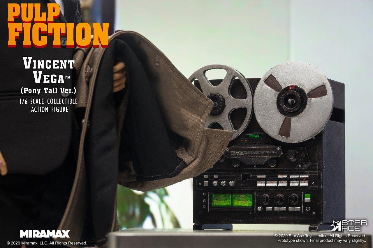 SA-0085] 1/6 Vincent Vega of Pulp Fiction 2.0 Figure Pony