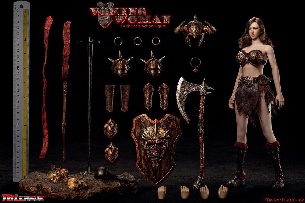 PL2020-162] 1/6 Viking Woman Action Figure by TBLeague Phicen
