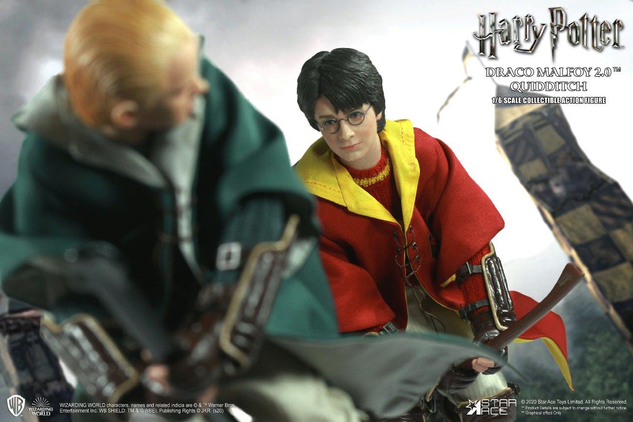 SA-0017A] Star Ace Harry & Draco Malfoy 2.0 Quidditch Twin Pack 1