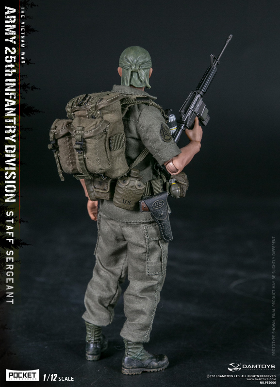 DAM-PES006] 1/12 ARMY 25th Infantry Division Private Staff