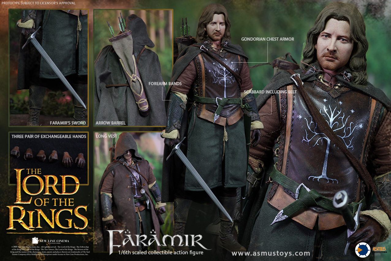 ASMUS TOYS LOTR026 ファラミア フィギュア ASM-LOTR026] 1/6 Faramir Figure in Lord of the Rings Movie