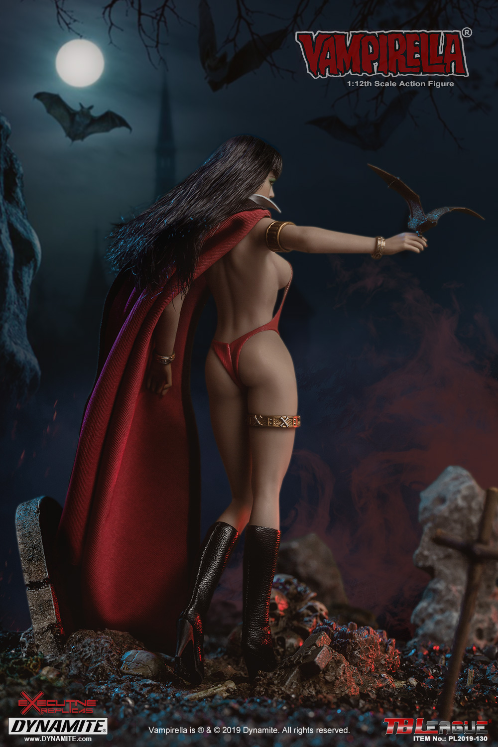 PL2019-130] Vampirella 1:12 Scale Figure by TBLeague Phicen - EKIA