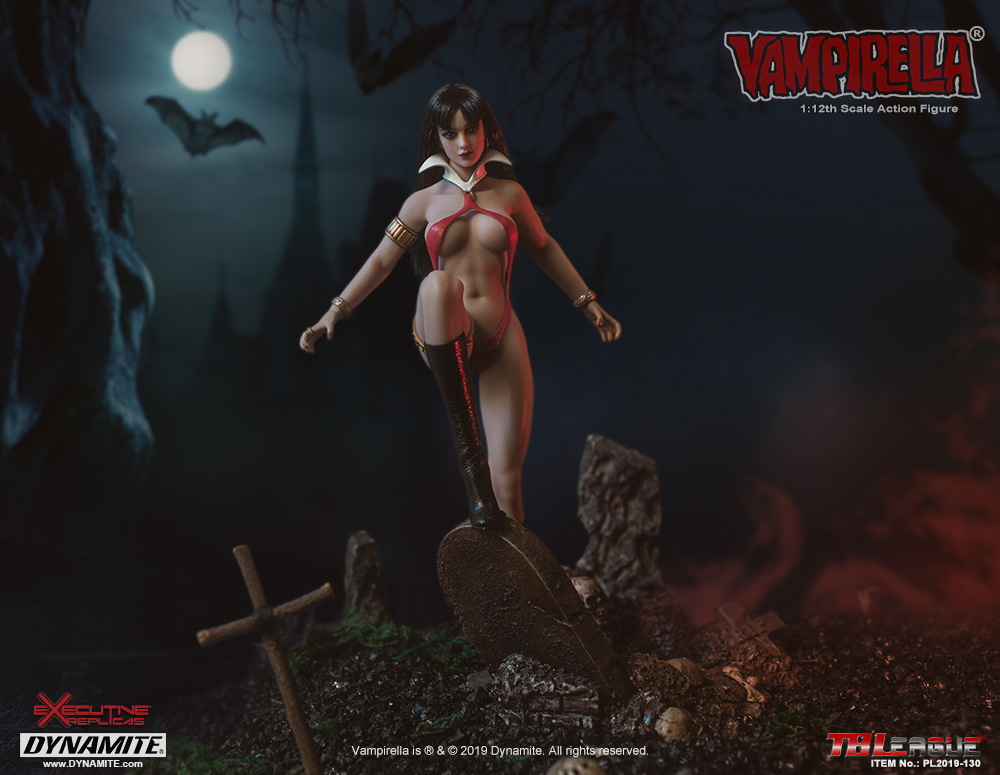 PL2019-130] Vampirella 1:12 Scale Figure by TBLeague Phicen - EKIA