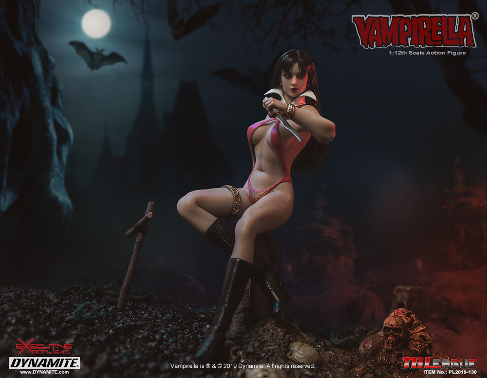 PL2019-130] Vampirella 1:12 Scale Figure by TBLeague Phicen - EKIA
