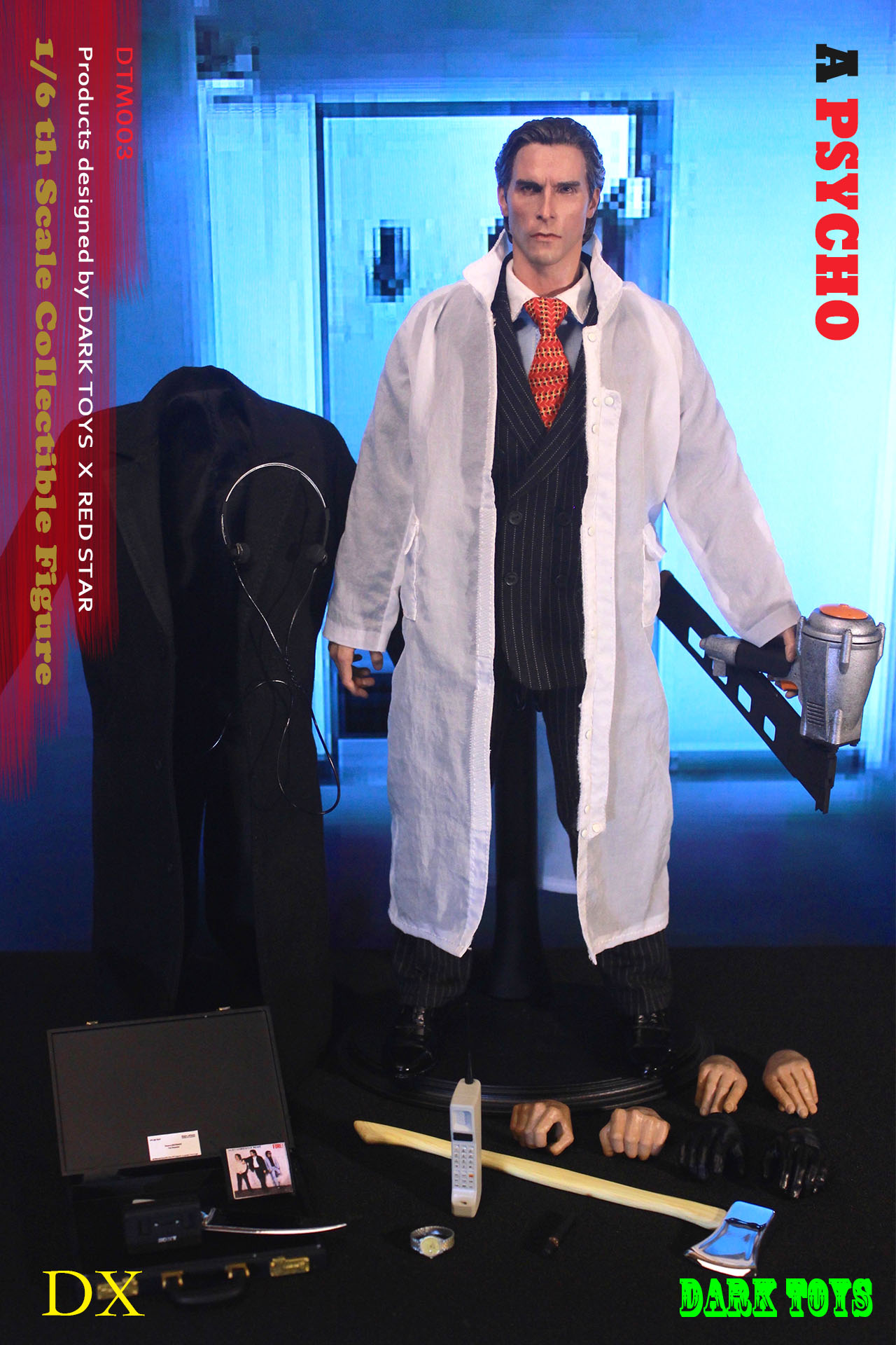 DARK TOYS 1/6 A PSYCHO DX版 DTM-003] A Psycho Deluxe Edition 1/6 Figure by Dark Toys - EKIA
