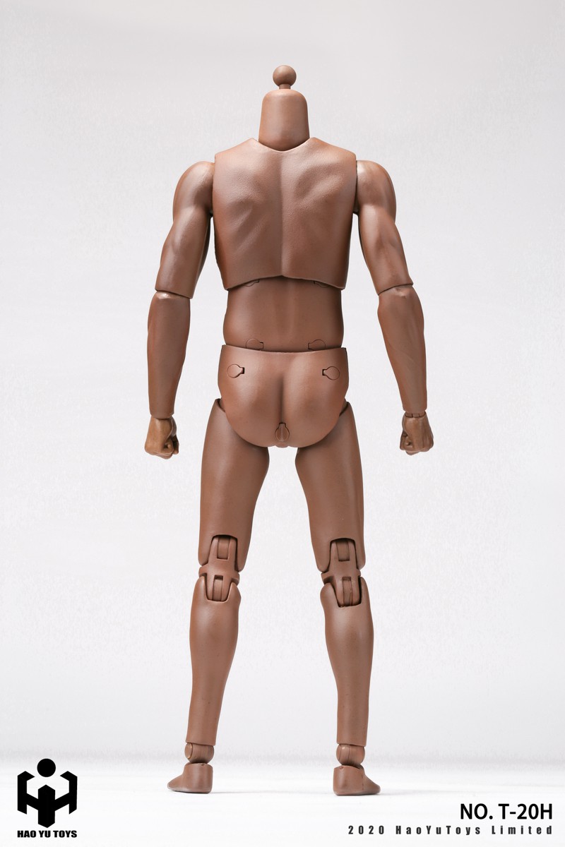 HY-T20H] 1:6 African American 2.0 Super Sportsman's Body by HY
