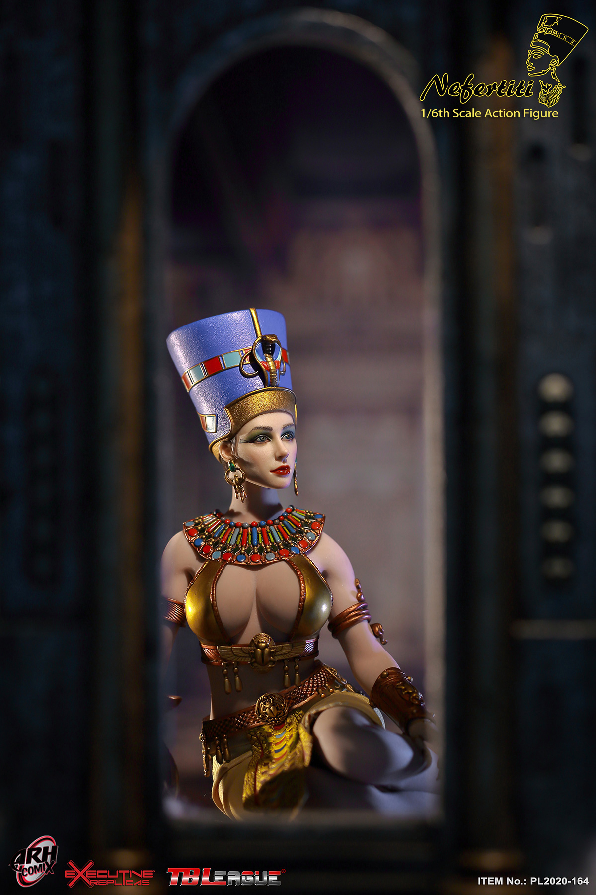 TBLeague Nefertiti 1/6スケール アクションフィギュア PL2020-164] Egypt's Nefertiti 1:6 Scale Action Figure by TBLeague