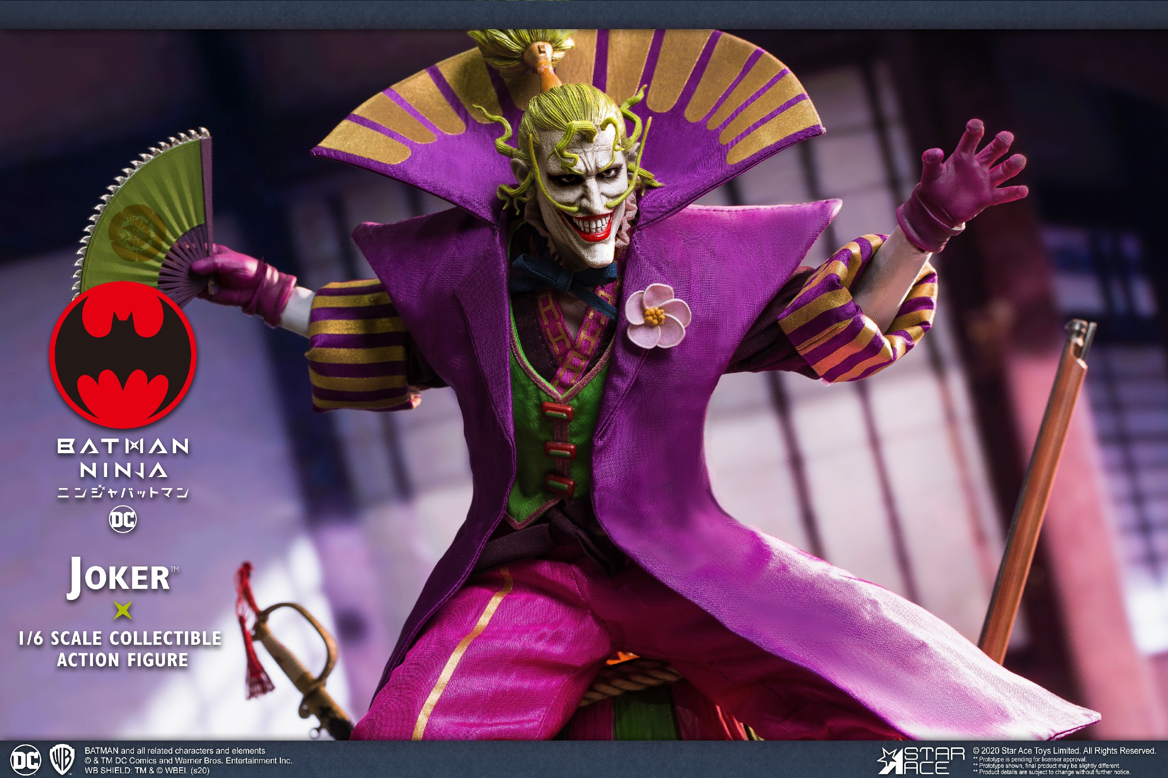 SA-0078] 1/6 Joker Batman Ninja NX Collector Figure by Star Ace