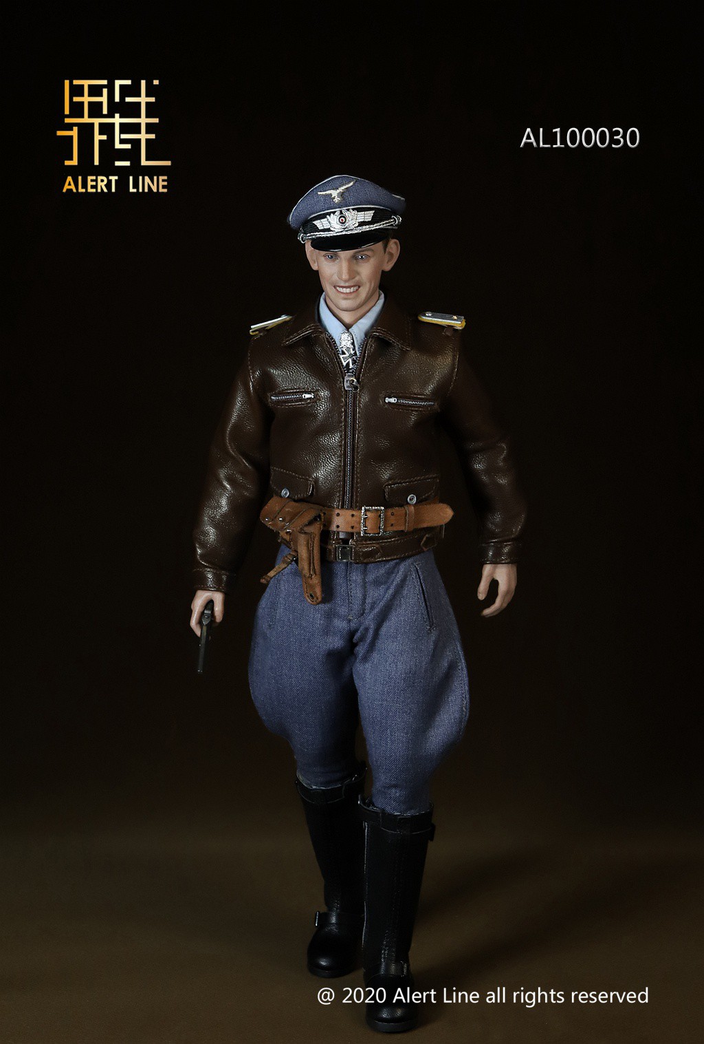 Alert Line　ドイツ空軍 エースパイロット　AL100030　Luftw AL-100030] 1:6 WWII German Luftwaffe Fighter Ace Figure by