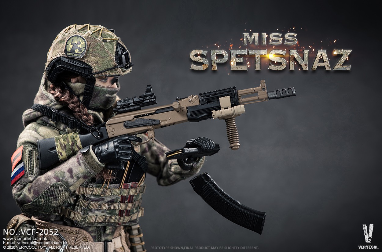VCF-2052] 1/6 Russian Special Combat Women Soldier by Very Cool