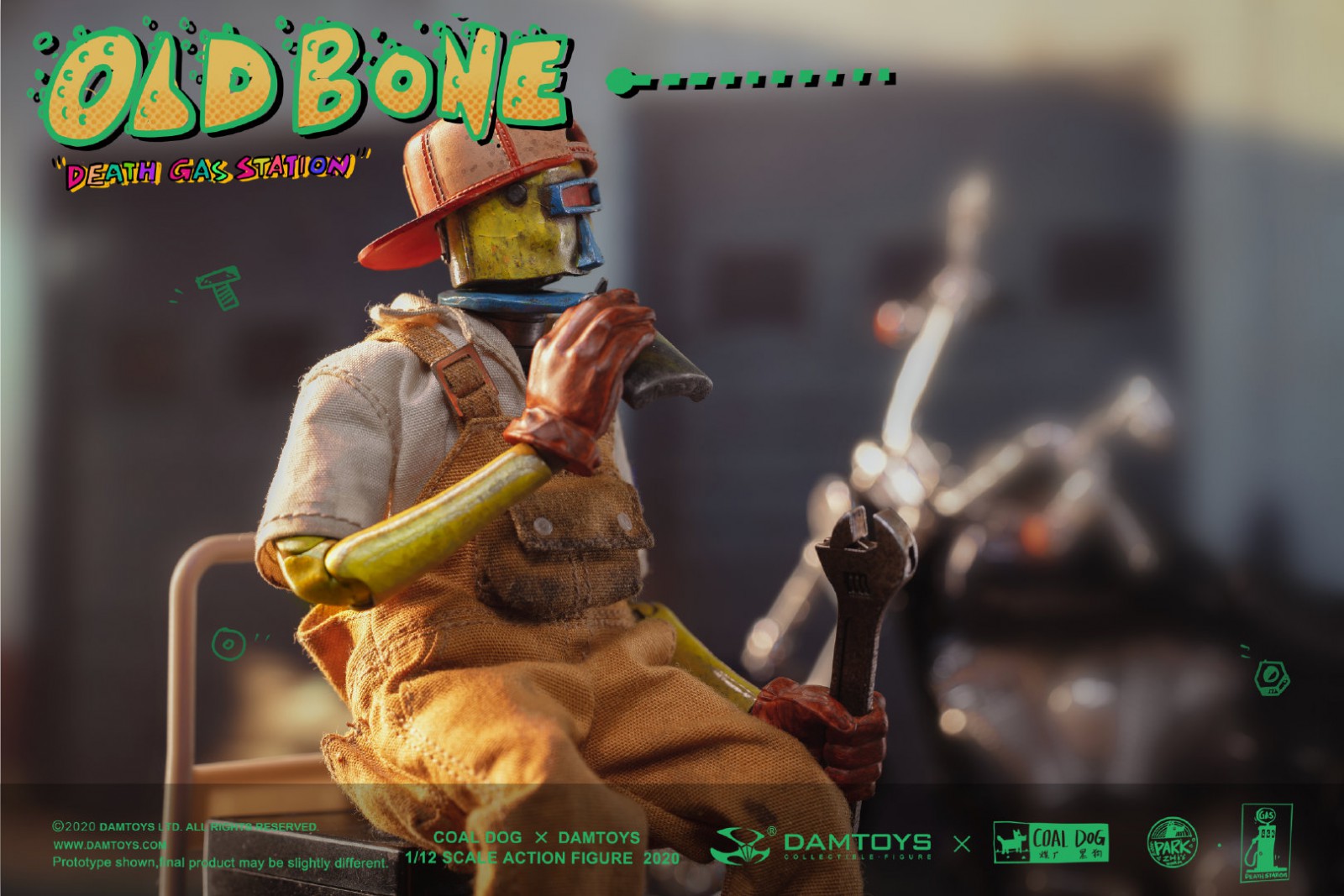 DAM-PES021] 1/12 Damtoys x Coal Dog 1:12 Death Gas Station Series