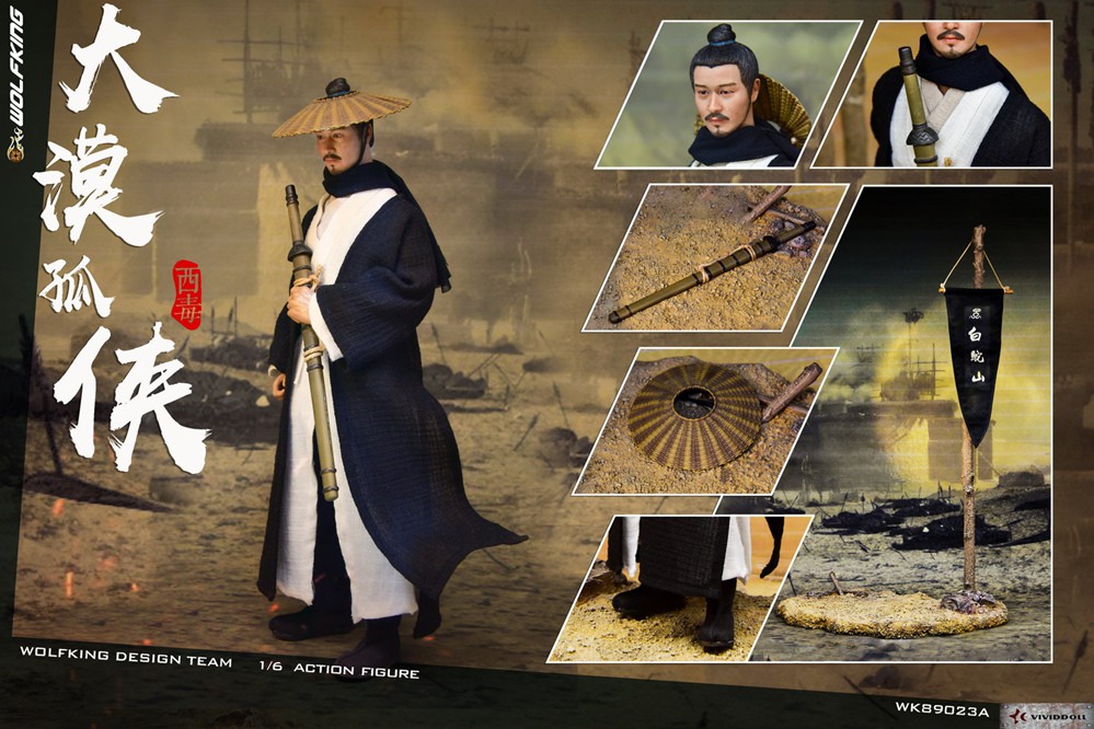 WOLFKING 大漠孤侠 西毒   WK89023A WK-89023A] 1:6 Wolf King Desert Lone Ranger Figure - EKIA Hobbies