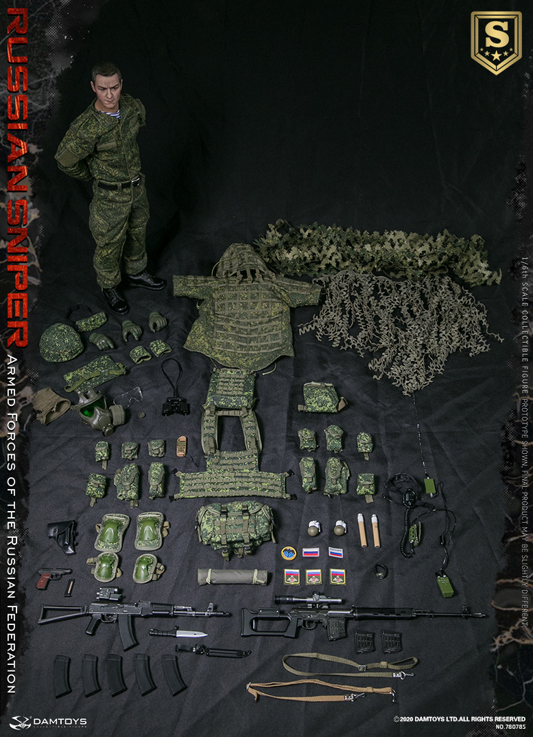 DAM78078S] DAM Toys 1/6 Armed Forces of the Russian Federation