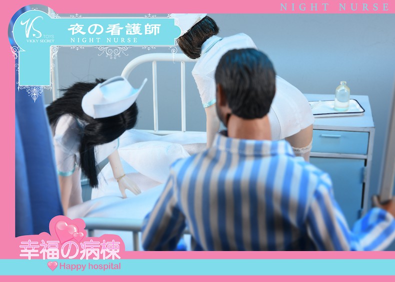 VST-19XG64C] VS Toys 1/6 Nurse Uniform & Head B - EKIA Hobbies