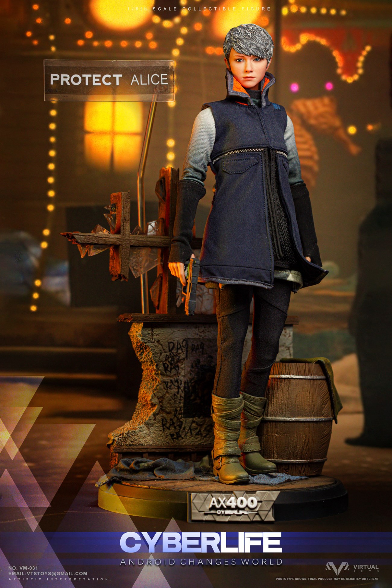 VTS 1/6 CIBERLIFE デトロイト リボルーション Kara カーラ