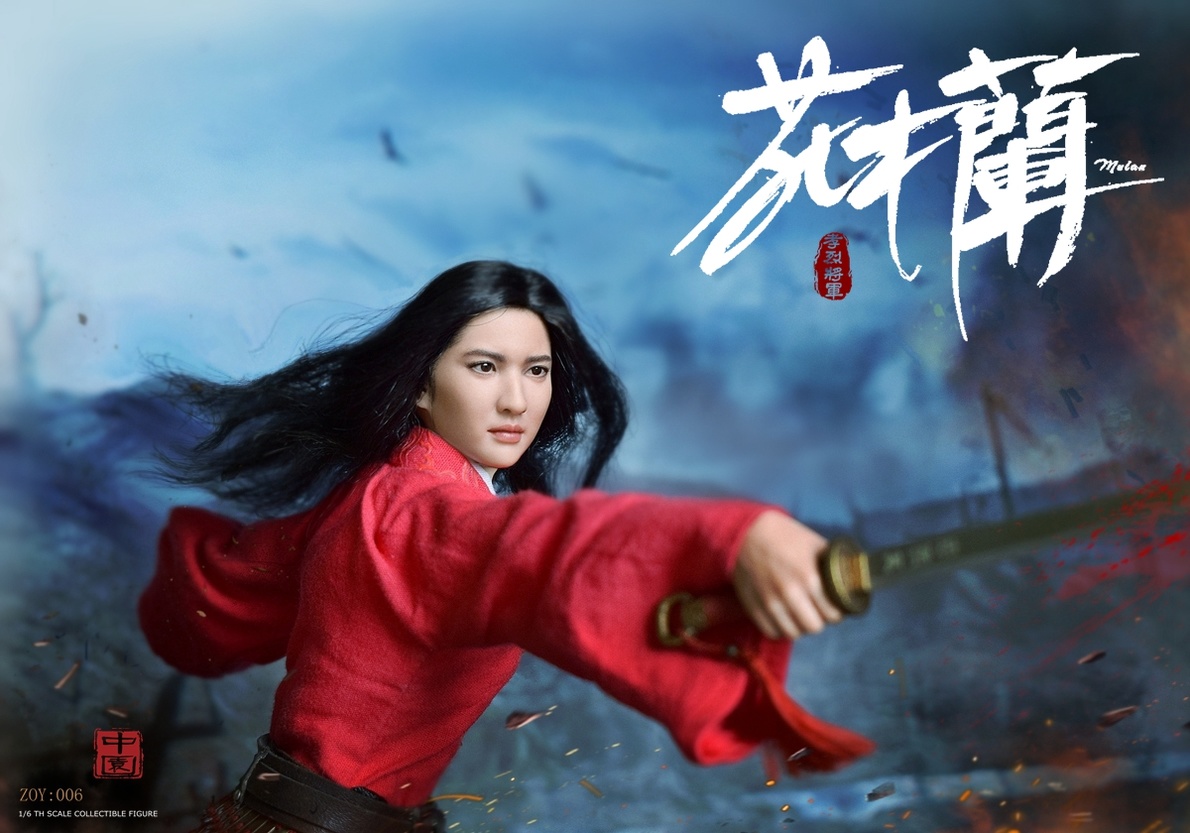 ZOY TOYS 1/6 将軍 花木蘭 通常.Ver ZOY-006] Zoy Toys 1/6 Female Warrior Figure - EKIA Hobbies
