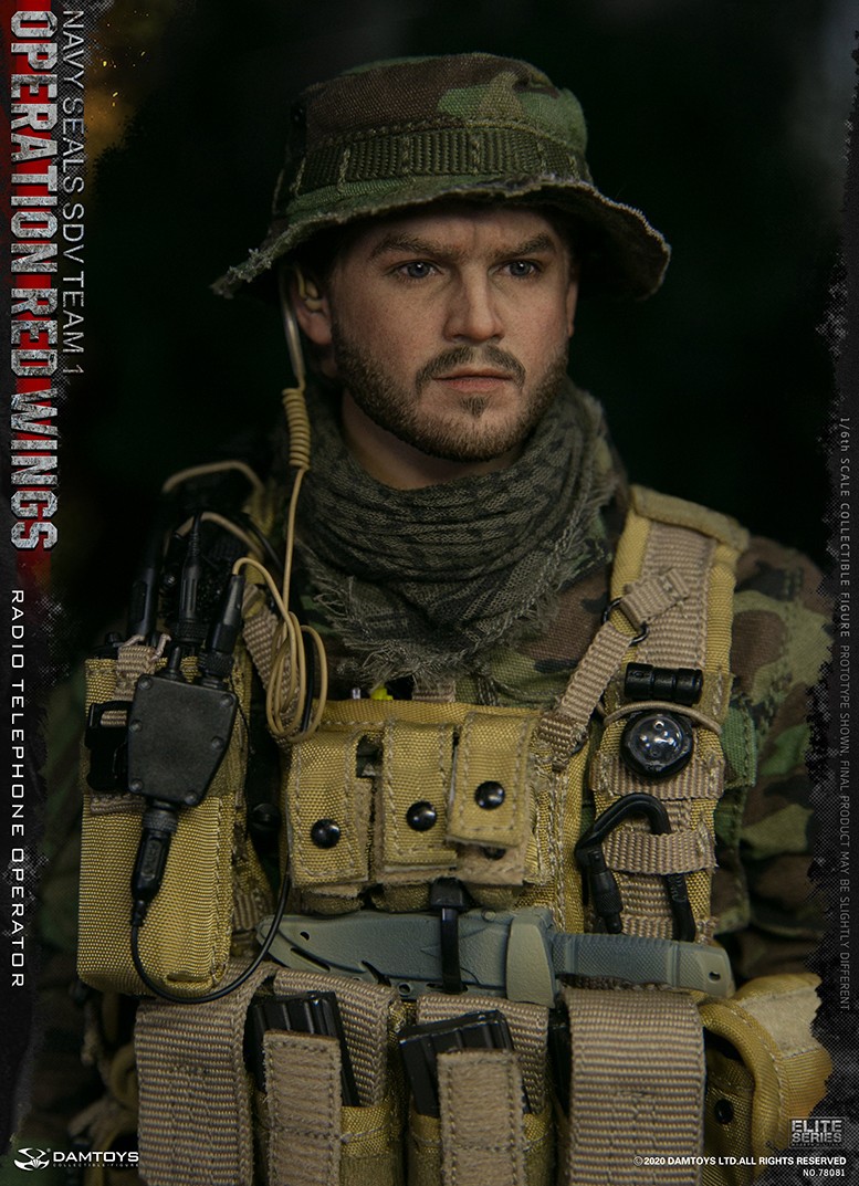 DAM78081] DAM Toys 1/6 Operation Red Wings NAVY SEALS SDV Team 1
