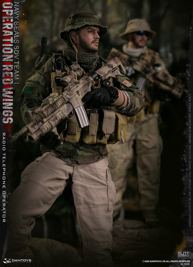 DAM78081] DAM Toys 1/6 Operation Red Wings NAVY SEALS SDV Team 1