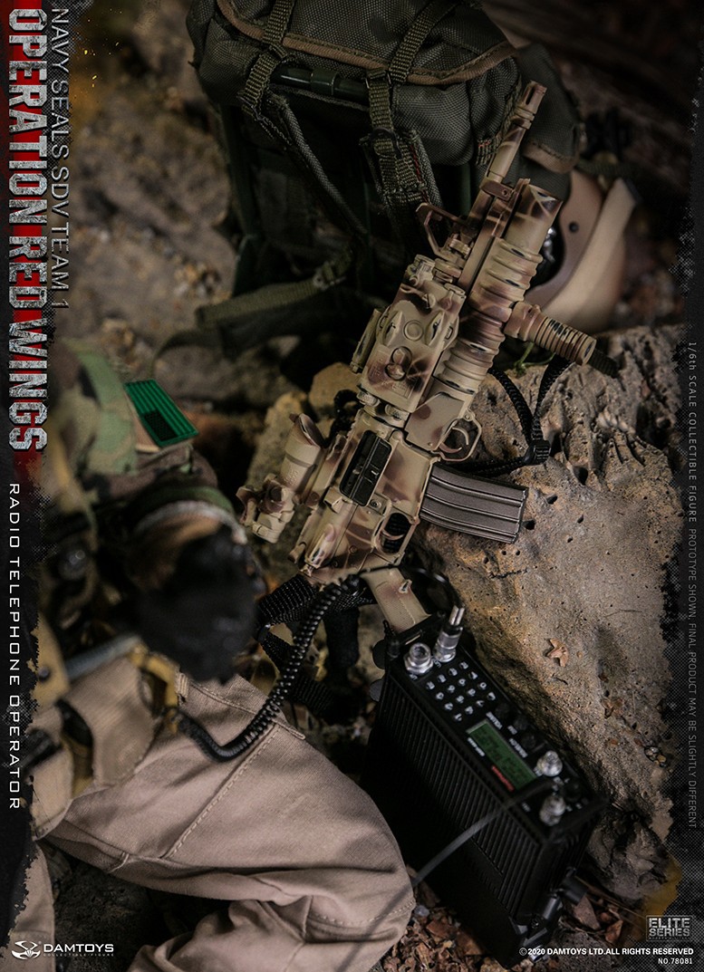 DAM78081] DAM Toys 1/6 Operation Red Wings NAVY SEALS SDV Team 1