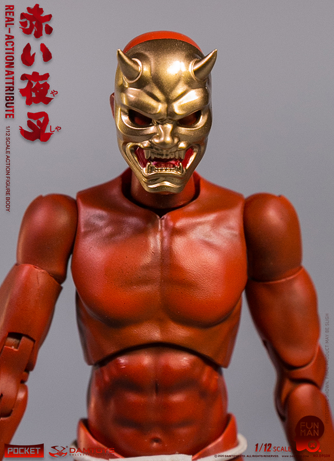 Dam Toys 1/12 Red Yashaman Action Figure [DAM-DPS08] - EKIA Hobbies