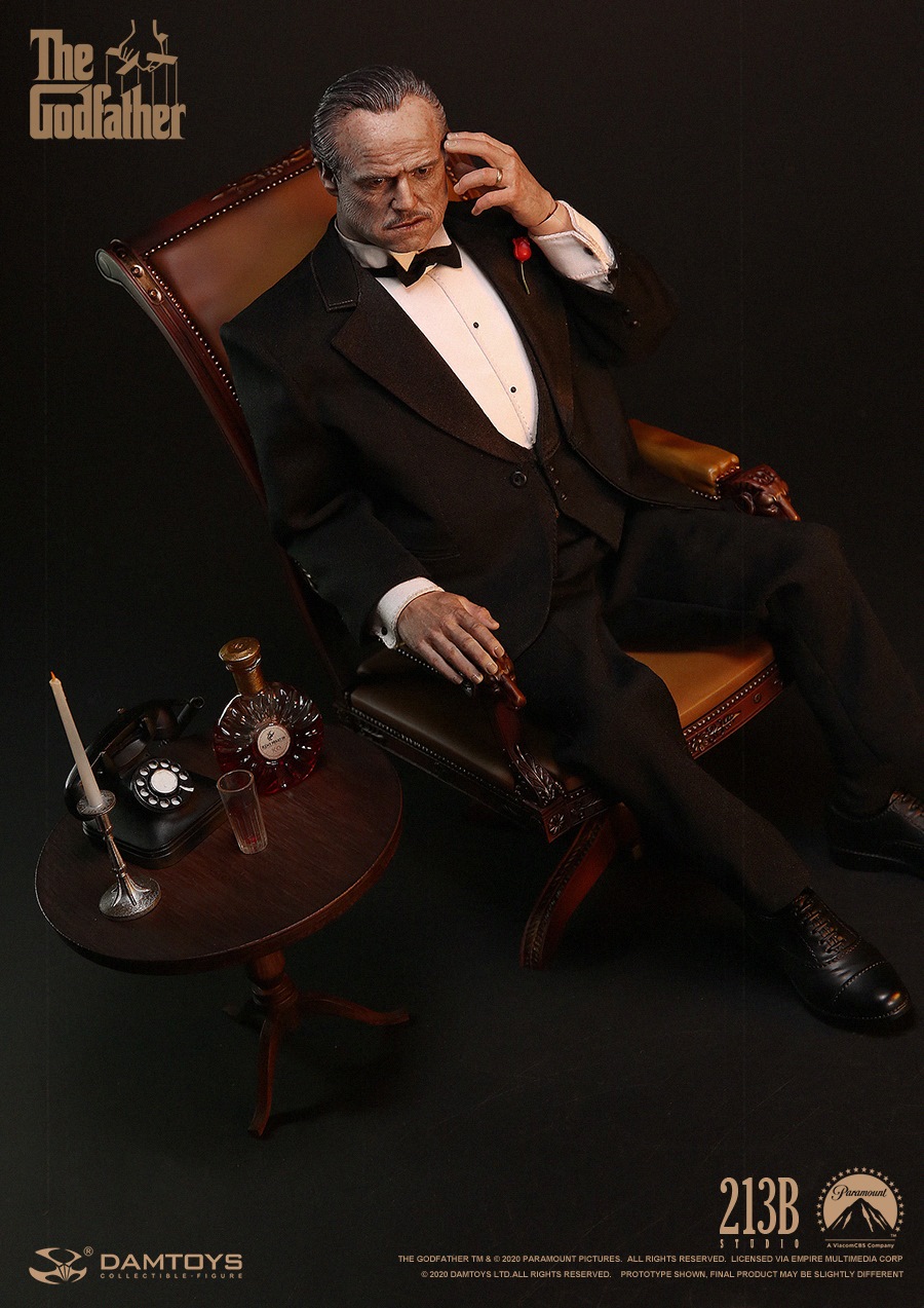 Dam Toys 1/6 The Godfather Vito Corleone Figure [DMS032] - EKIA