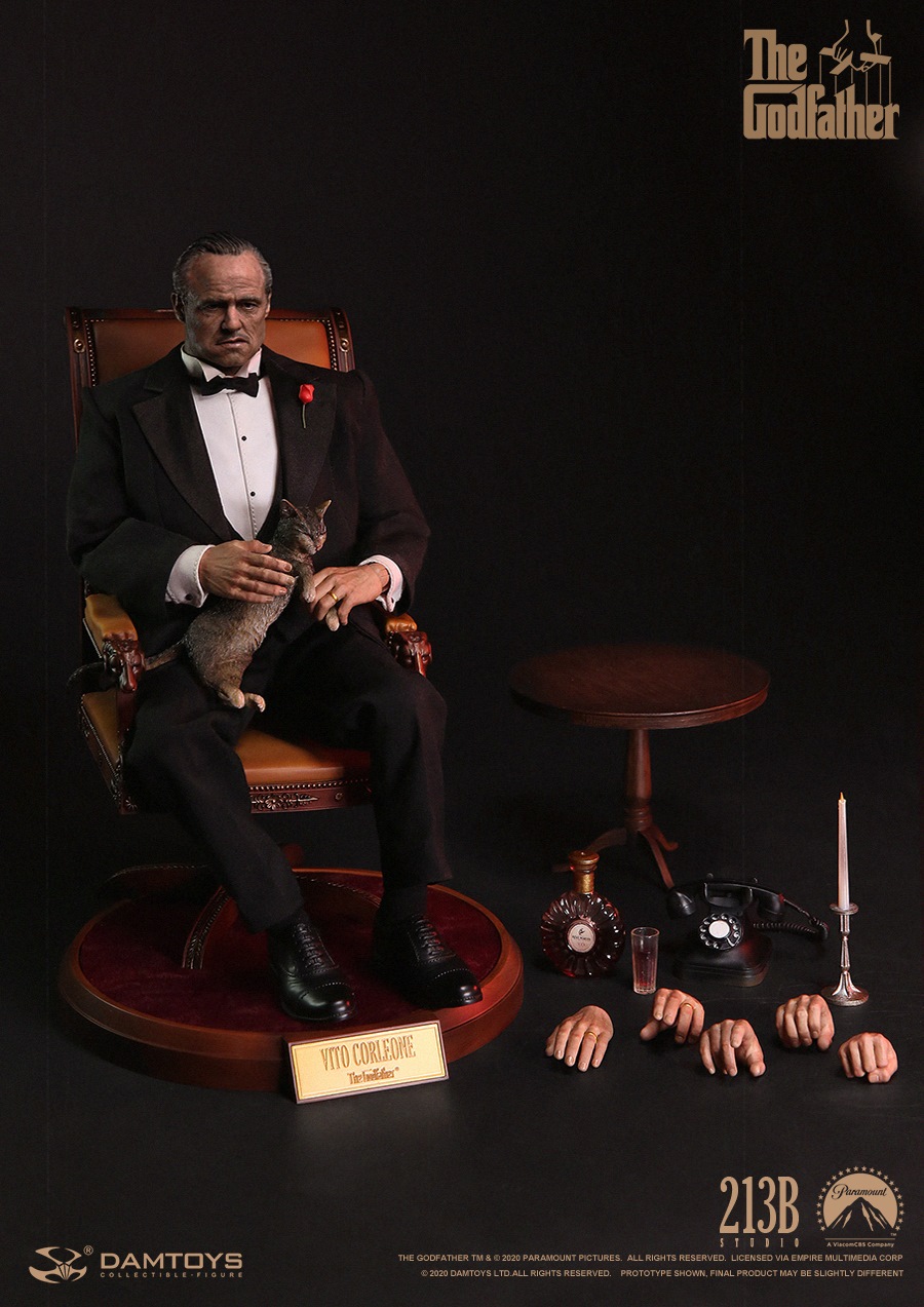 Dam Toys 1/6 The Godfather Vito Corleone Figure [DMS032] - EKIA