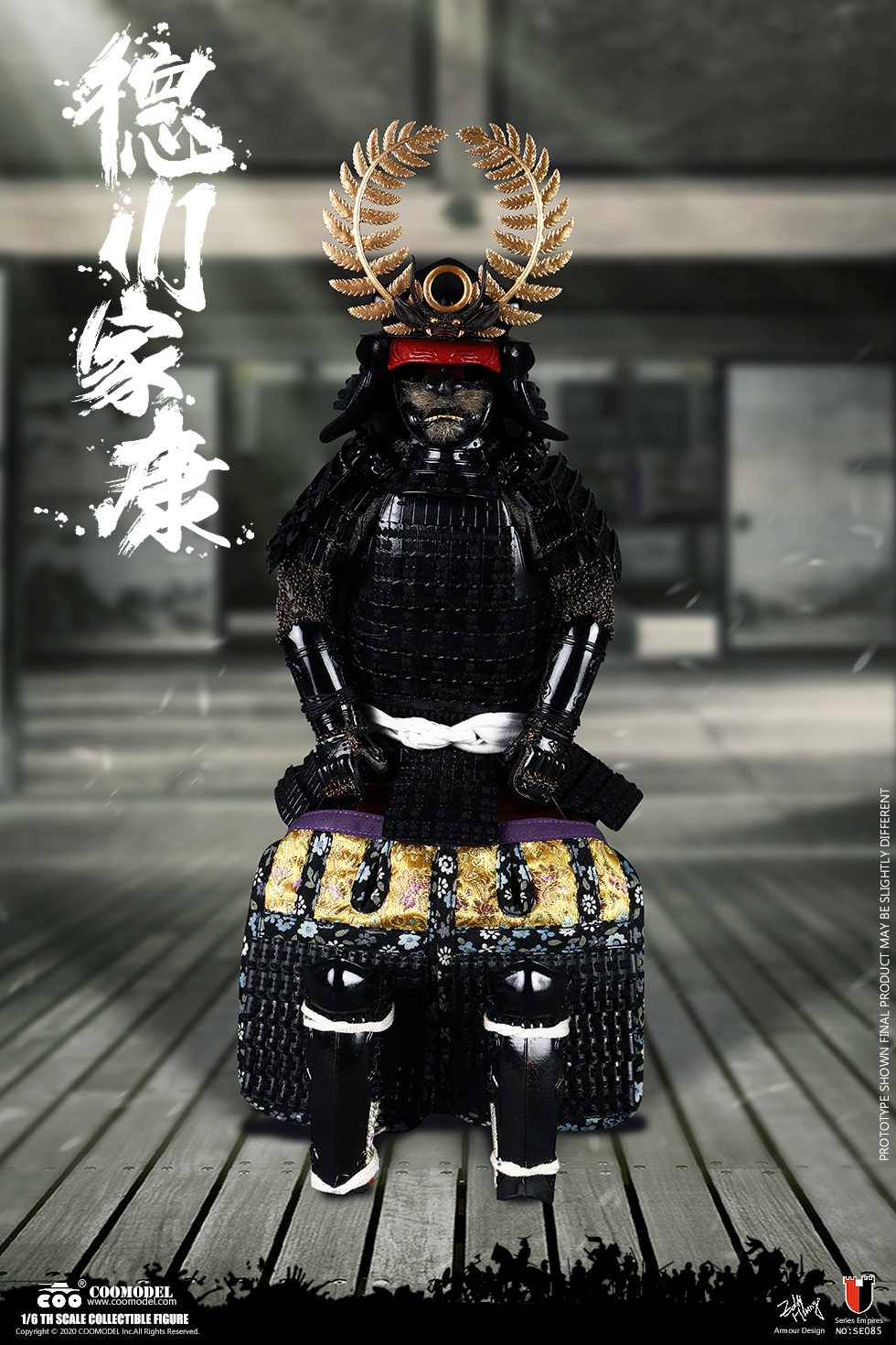 1/6 COO Model Shogun Tokugawa Ieyasu Standard Version Figure [CM