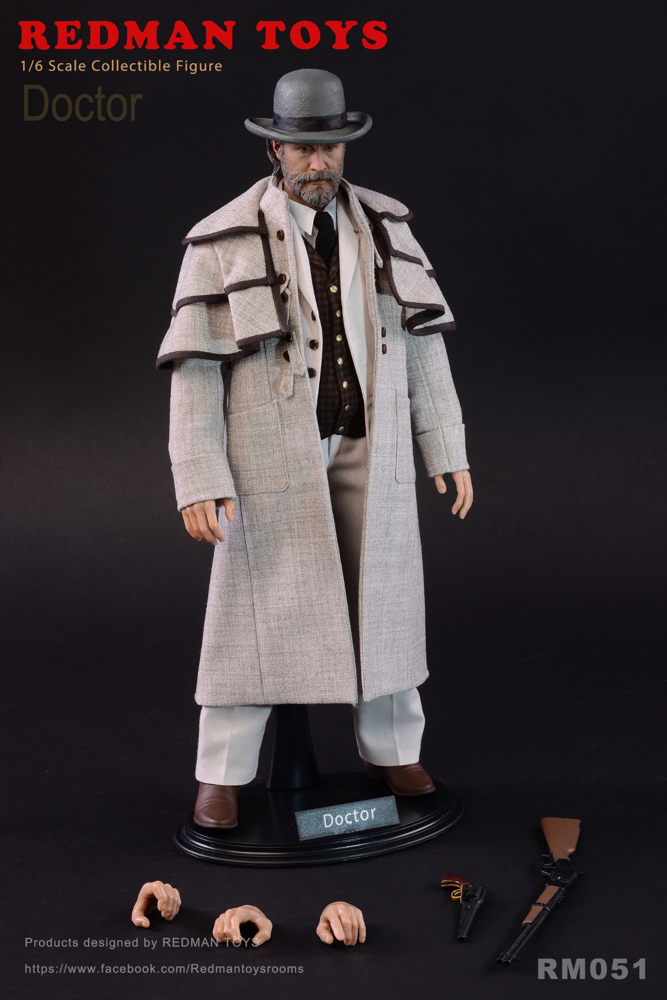 REDMAN TOYS 1/6 ジャンゴ ドクター Redman Django Doc 1/6 Collectibles Figures [RMT-051] - EKIA