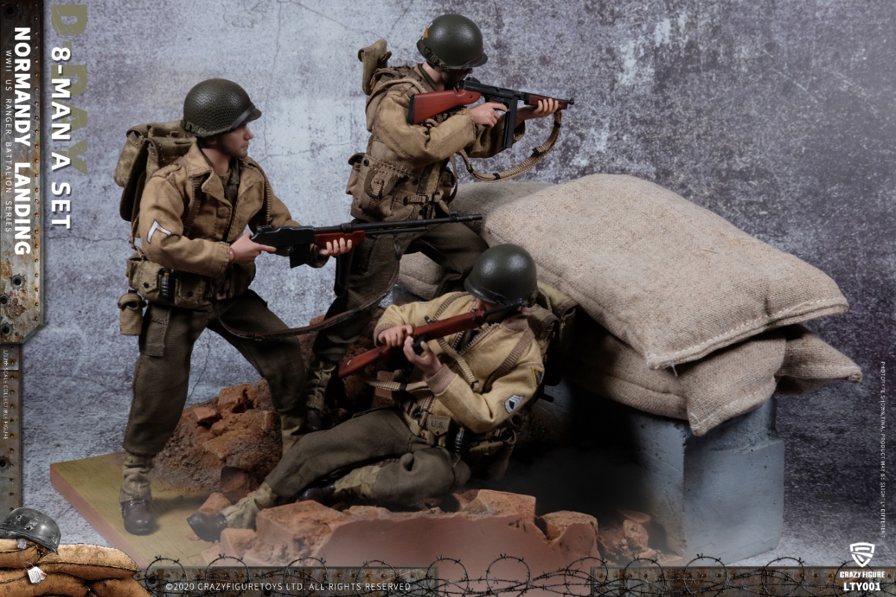 検索キーワードWWII U.S. Army On D-Day 1/12フィギュア DX セット