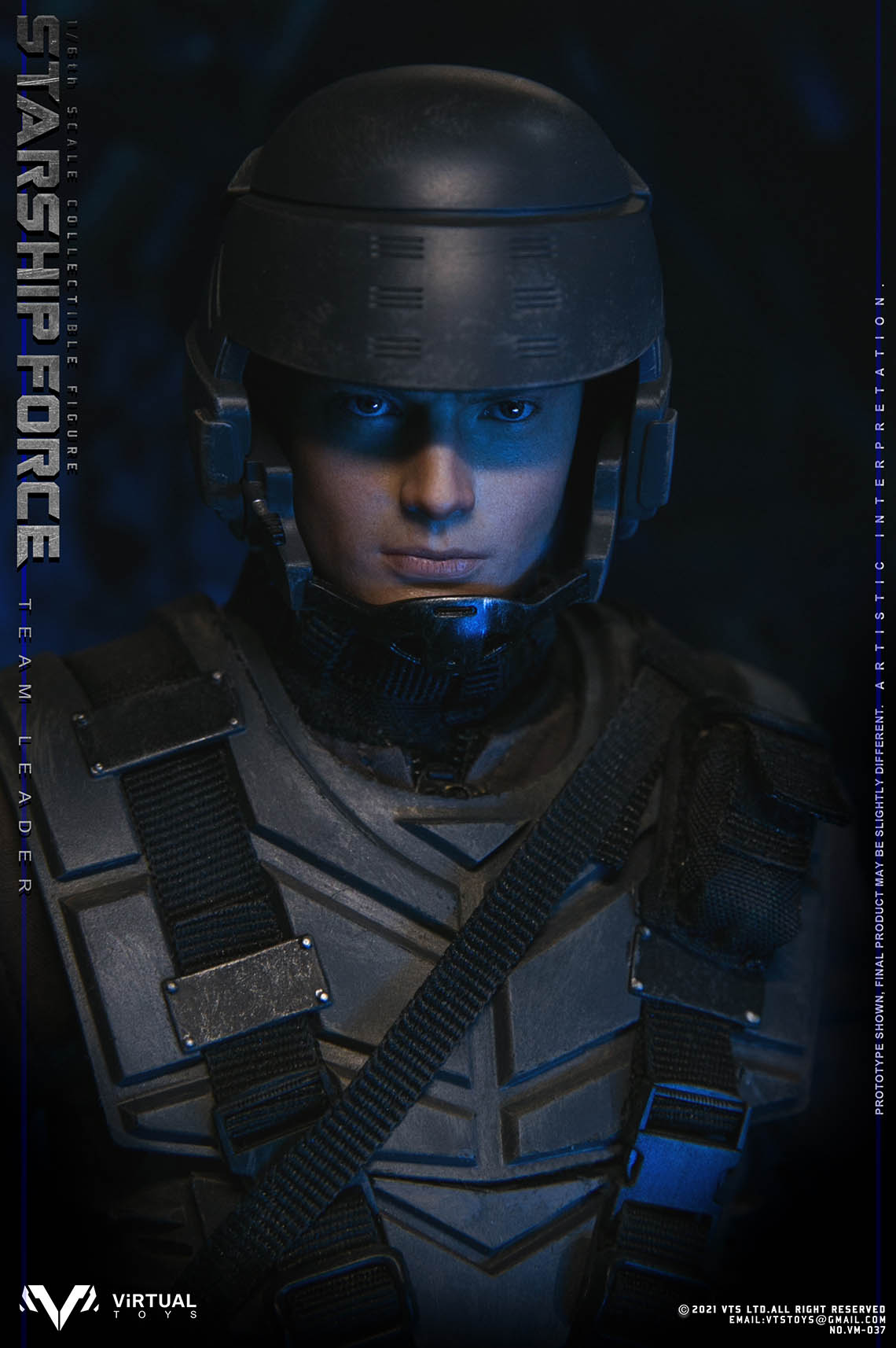 Virtual Toys Starship Force Team Leader 1/6 Figure [VTS-VM037