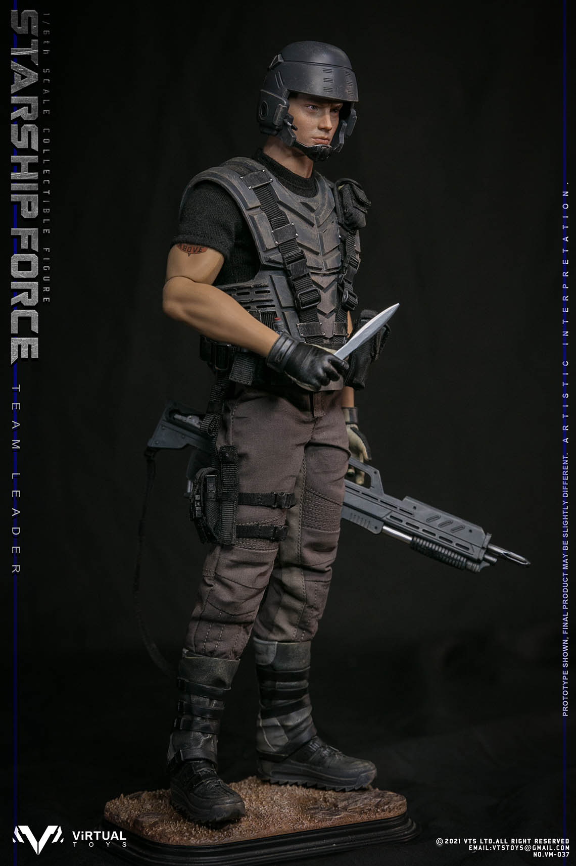 Virtual Toys Starship Force Team Leader 1/6 Figure [VTS-VM037] - EKIA  Hobbies