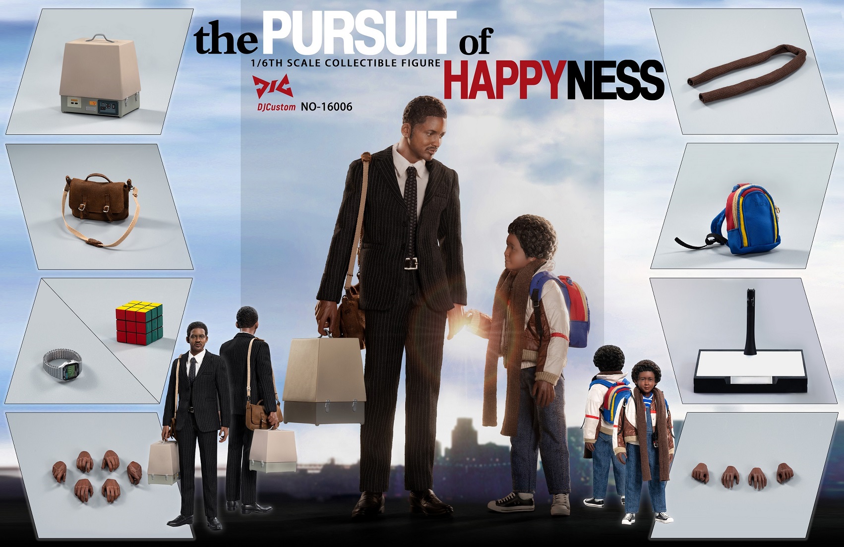 1/6 DJ-CUSTOM The Pursuit of Happiness Figure [DJ-16006] - EKIA